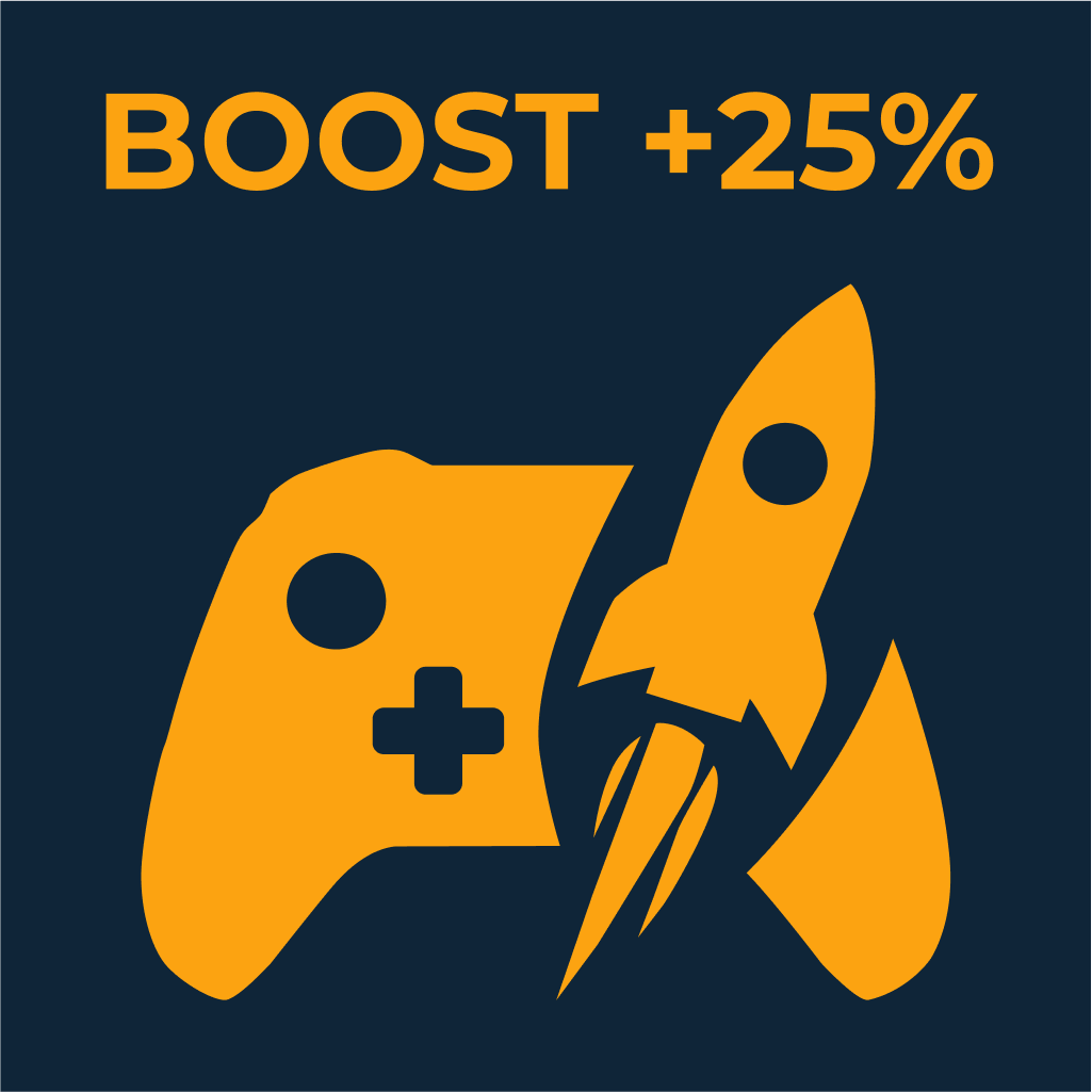 Буст All Heroes +25%